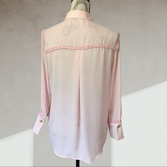 ZARA pink blouse SMALL - Picture 9 of 14